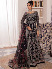 IZNIK Chinon Embroidered Chiffon Unstitched 3Pc Suit CC-32 Kiah