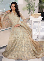 IZNIK Chinon Embroidered Chiffon Unstitched 3Pc Suit CC-33 Qiana