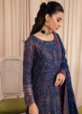 IZNIK Chinon Embroidered Chiffon Unstitched 3Pc Suit CC-34 Ashah