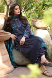 Charizma Combination Embroidered Lawn Unstitched 3Pc Suit CC6-001