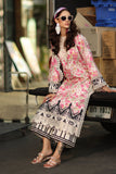 Charizma Combination Embroidered Lawn Unstitched 3Pc Suit CC6-004