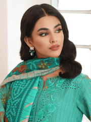 Charizma Combination Embroidered Khaddar Unstitched 3Pc Suit CCW3-03