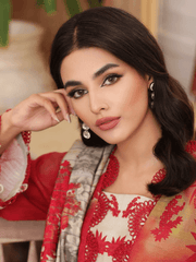 Charizma Combination Embroidered Khaddar Unstitched 3Pc Suit CCW3-06