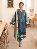 Charizma Combination Embroidered Khaddar Unstitched 3Pc Suit CCW3-07