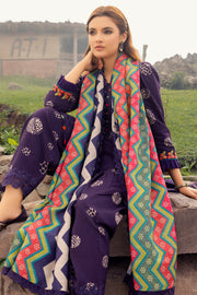 Charizma Combination Embroidered Linen Unstitched 3Pc Suit CCW4-03