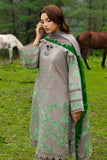 Charizma Combination Embroidered Linen Unstitched 3Pc Suit CCW4-04