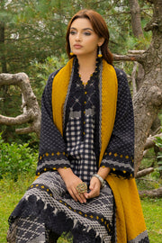 Charizma Combination Embroidered Linen Unstitched 3Pc Suit CCW4-05