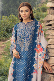 Charizma Combination Embroidered Linen Unstitched 3Pc Suit CCW4-06