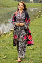 Charizma Combination Embroidered Linen Unstitched 3Pc Suit CCW4-07