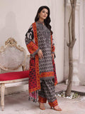 Charizma Combination Embroidered Linen Unstitched 3Pc Suit CCW4-14