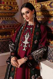 Charizma Combination Embroidered Linen Unstitched 3Pc Suit CCW6-05