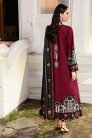 Charizma Combination Embroidered Linen Unstitched 3Pc Suit CCW6-05