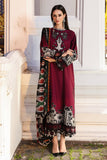 Charizma Combination Embroidered Linen Unstitched 3Pc Suit CCW6-05
