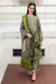 Charizma Combination Embroidered Linen Unstitched 3Pc Suit CCW6-10