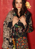 Charizma Combination Embroidered Linen Unstitched 3Pc Suit CCW7-01