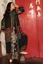 Charizma Combination Embroidered Linen Unstitched 3Pc Suit CCW7-01