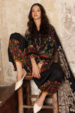 Charizma Combination Embroidered Linen Unstitched 3Pc Suit CCW7-01