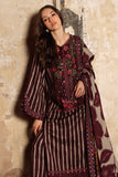 Charizma Combination Embroidered Linen Unstitched 3Pc Suit CCW7-02