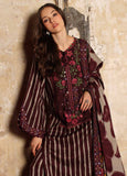 Charizma Combination Embroidered Linen Unstitched 3Pc Suit CCW7-02