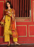 Charizma Combination Embroidered Linen Unstitched 3Pc Suit CCW7-03