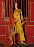 Charizma Combination Embroidered Linen Unstitched 3Pc Suit CCW7-03
