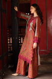 Charizma Combination Embroidered Linen Unstitched 3Pc Suit CCW7-04
