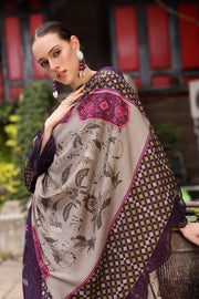 Charizma Combination Embroidered Linen Unstitched 3Pc Suit CCW7-05