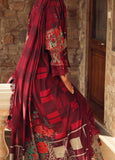 Charizma Combination Embroidered Linen Unstitched 3Pc Suit CCW7-06