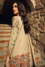 Charizma Combination Embroidered Linen Unstitched 3Pc Suit CCW7-07
