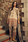 Charizma Combination Embroidered Linen Unstitched 3Pc Suit CCW7-07