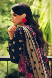 Charizma Combination Embroidered Linen Unstitched 3Pc Suit CCW7-08
