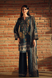 Charizma Combination Embroidered Linen Unstitched 3Pc Suit CCW7-09