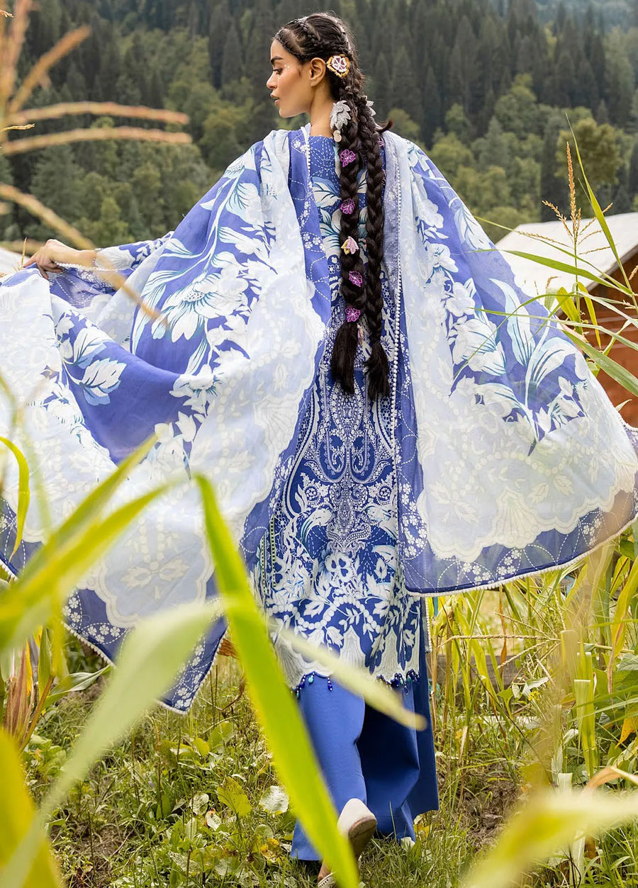 Gul Ahmed Printed Corduroy Unstitched 3Pc Suit CD-42002