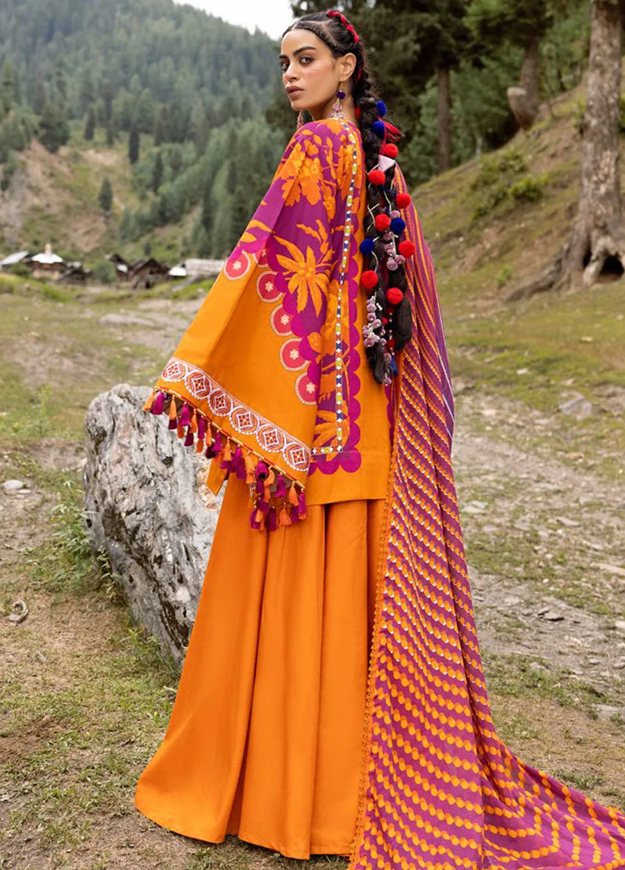 Gul Ahmed Embroidered Corduroy Unstitched 3Pc Suit CD-42008