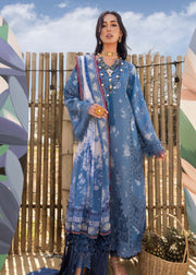 Saira Shakira Embroidered Luxury Lawn Unstitched 3Pc Suit CECIL-A