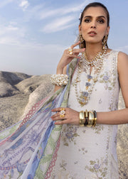 Saira Shakira Embroidered Luxury Lawn Unstitched 3Pc Suit CECIL-B