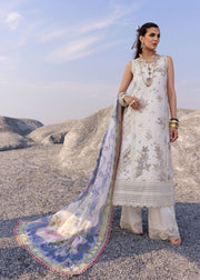 Saira Shakira Embroidered Luxury Lawn Unstitched 3Pc Suit CECIL-B