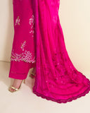 Neeshay Whispers of Summer Embroidered Lawn Unstitched 3Pc Suit - CECILY
