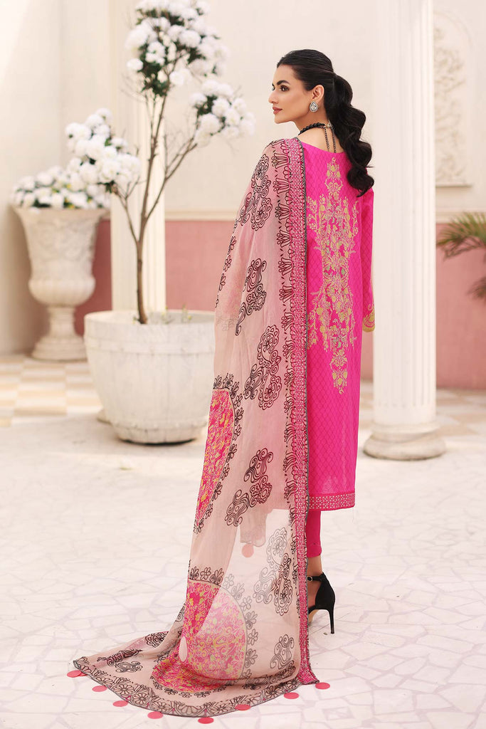 Charizma Embroidered Lawn Unstitched 3 Piece Suit CEL23-16