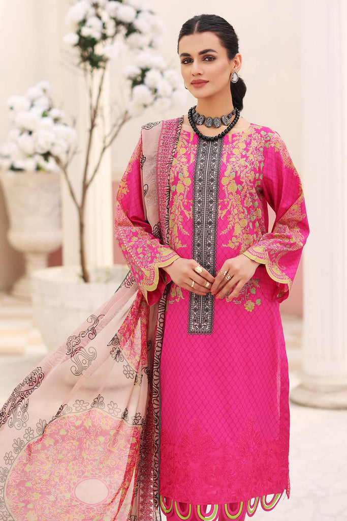 Charizma Embroidered Lawn Unstitched 3 Piece Suit CEL23-16