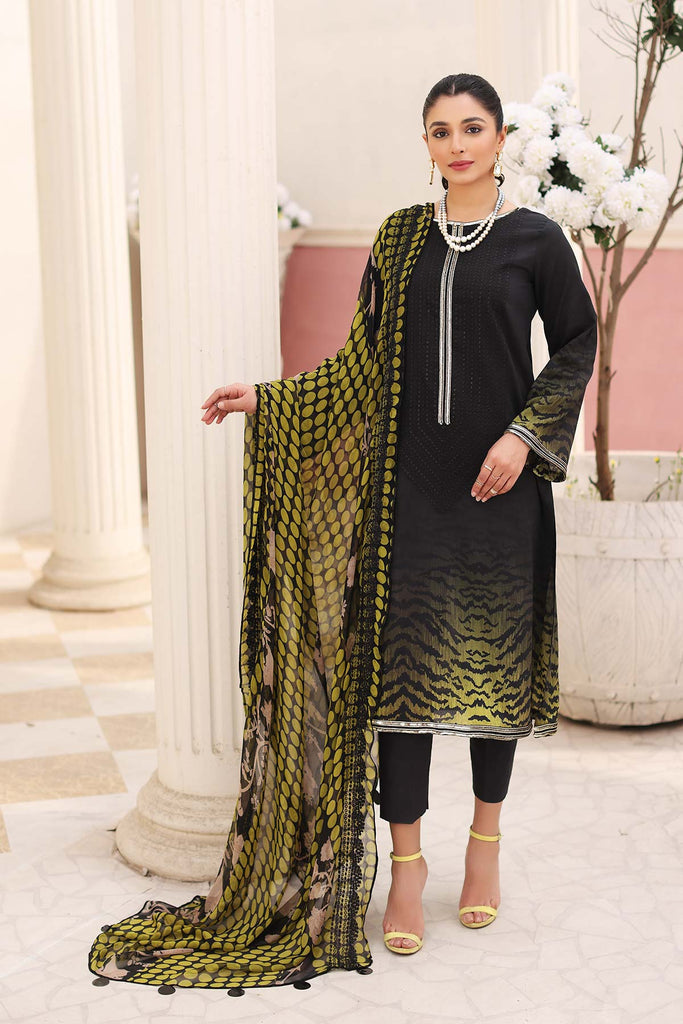 Charizma Embroidered Lawn Unstitched 3 Piece Suit CEL23-17