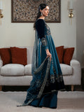Faiza Faisal Solene Embroidered Velvet Unstitched 3Pc Suit - CELESTINE