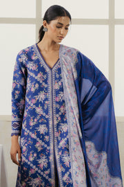 Ayzel Amore Embroidered Unstitched Lawn 3Pc Suit - CELETE