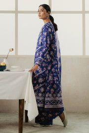 Ayzel Amore Embroidered Unstitched Lawn 3Pc Suit - CELETE