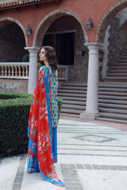 Feathers Stillness In Bloom Unstitched Printed Lawn 3Pc Suit CELEZIA-FT529