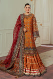 Baroque Chantelle Embroidered Zari Net Unstitched 3Pc Suit EC-01