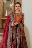 Baroque Chantelle Embroidered Zari Net Unstitched 3Pc Suit EC-01