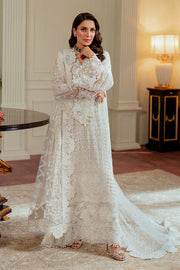 Baroque Chantelle Embroidered Chiffon Unstitched 3Pc Suit EC-02
