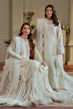 Baroque Chantelle Embroidered Chiffon Unstitched 3Pc Suit EC-02