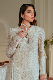 Baroque Chantelle Embroidered Chiffon Unstitched 3Pc Suit EC-02